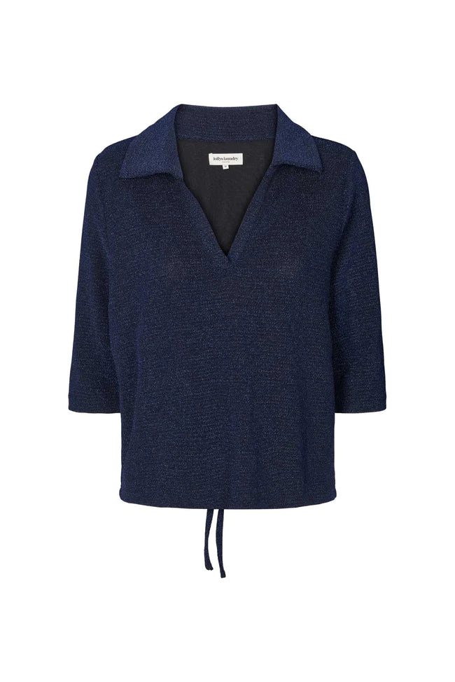 formal dressLollys Laundry Dark Blue Berlin Blouse