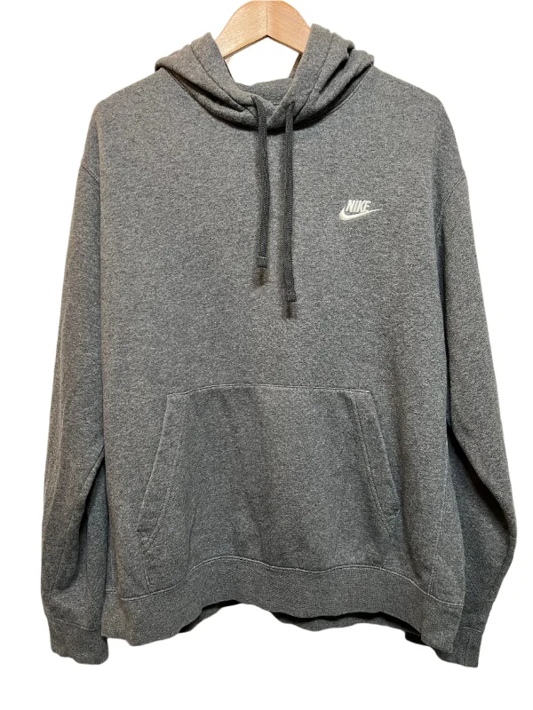 contemporary fitness sweatshirtNike Mens Grey Hoodie (Size L)