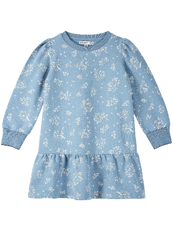 playful dressEmile Et Ida Bird Organic Jersey Dress