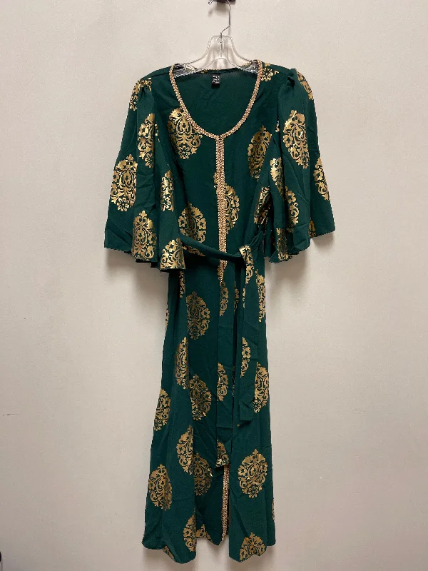 Huge Discounts flowy dressDress Casual Maxi By Shein In Green, Size: M