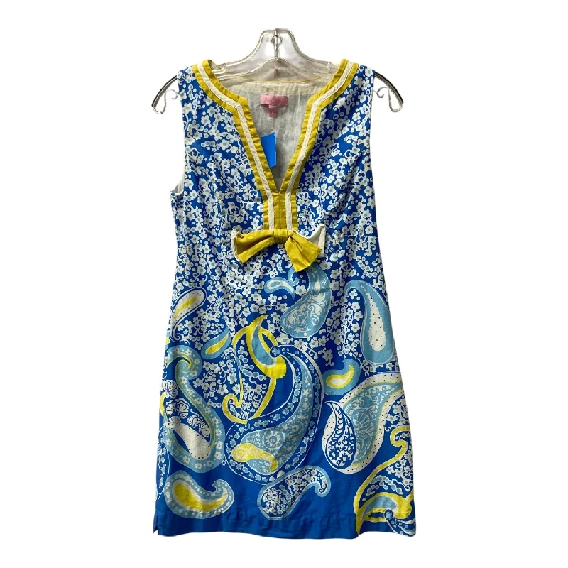 Price Reduction cocktail party dressDress Casual Short By Lilly Pulitzer In Blue, Size:S