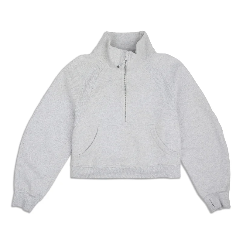 Today’s Deal Scuba Oversized Funnel Neck Half Zip - Resale