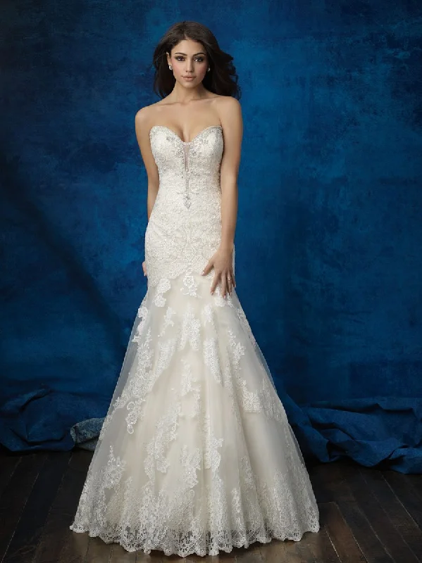 lace-up dressAllure Bridals - 9376 Sample Gown