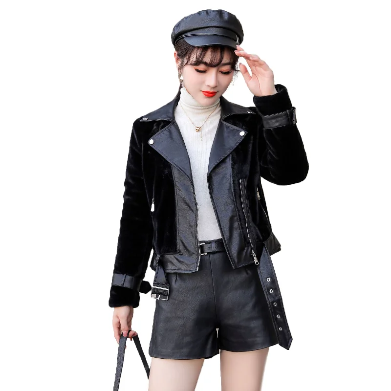 Seasonal Sale minimalist jacketWinter Coat Women 2021 Winter New Korean Artificial Fur Golden Mink Plush Short Warm Coat FS21128
