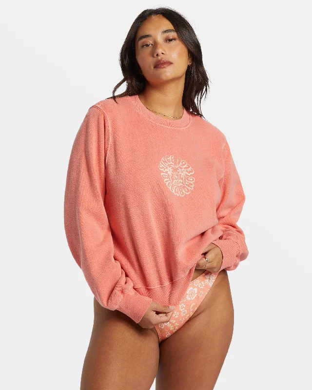 Special Promotion From Paradise Pullover Sweatshirt - Papaya