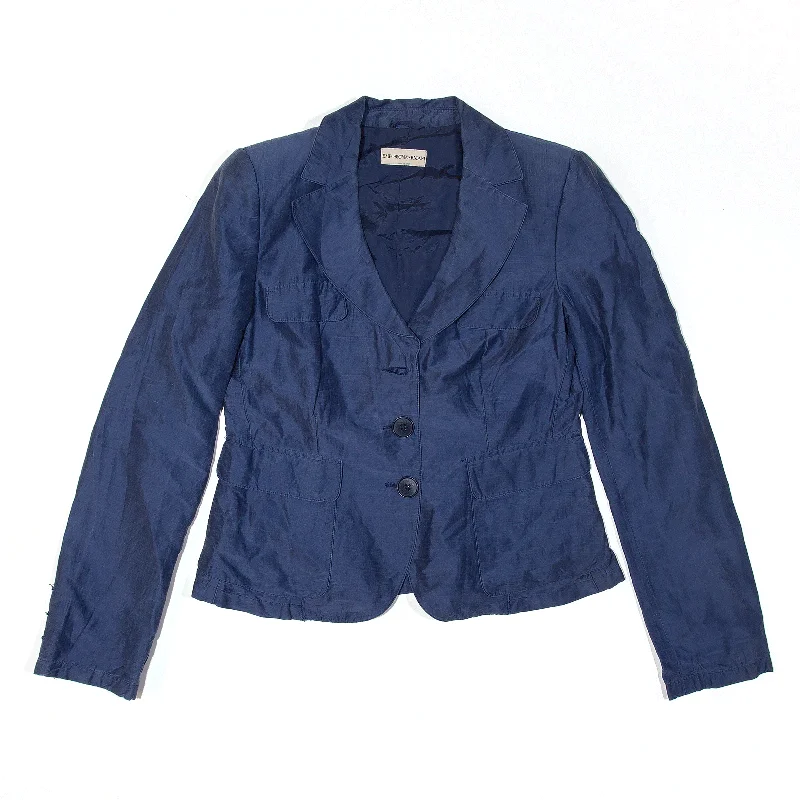 Overstock minimalist jacketARMANI Blazer Jacket Blue Womens S
