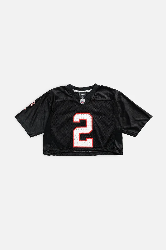 oversized gym sweatshirtRework Crop Atlanta Falcons NFL Jersey - S