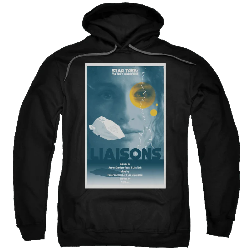 Discount Days fashionable hoodieStar Trek The Next Generation Tng Season 7 Episode 2 - Pullover Hoodie
