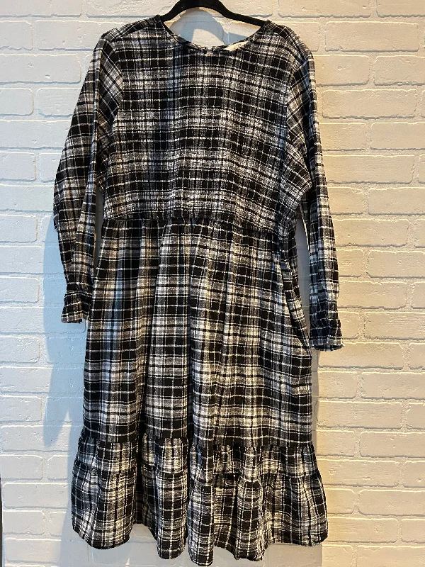 Bonus Savings spaghetti strap dressDress Casual Maxi By Terra & Sky In Black & White, Size: 2x Bonus Savings spaghetti strap dressDress Casual Maxi By Terra & Sky In Black & White, Size: 2x