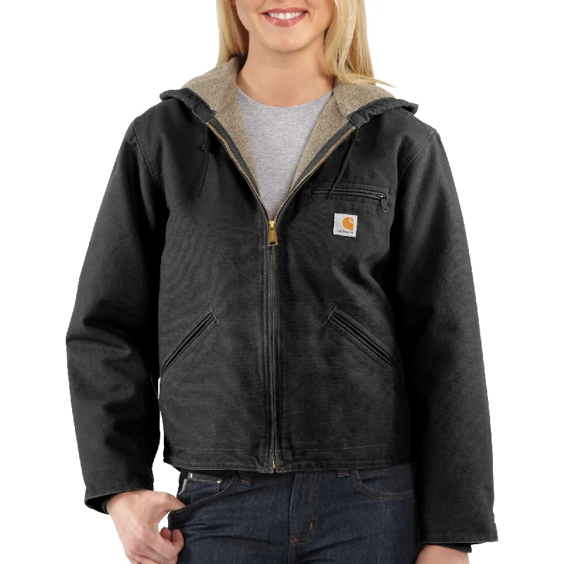 sporty jacketSandstone Sherpa-Lined Sierra Jacket