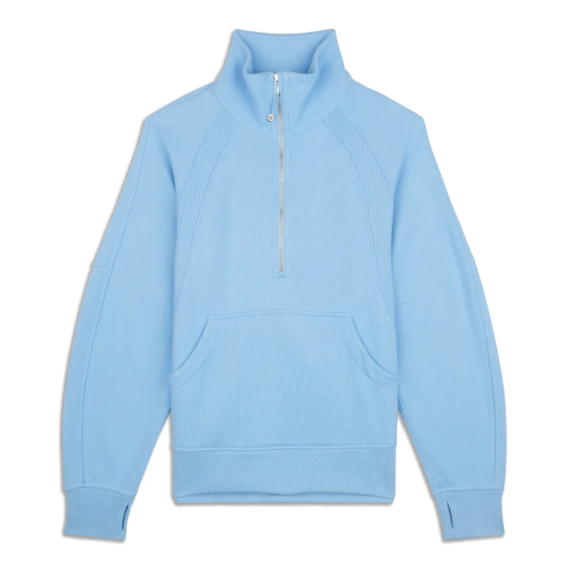 Huge Discounts Scuba Oversized Funnel Neck Half Zip - Resale