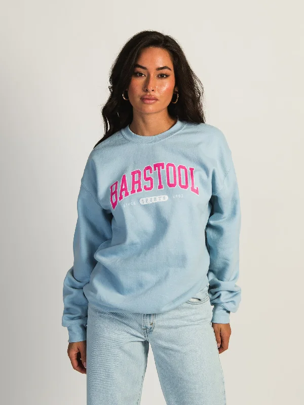 Weekend Flash Sale BARSTOOL SPORTS BSS VARSITY CREWNECK