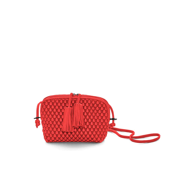 chic shift dressTissa Fontaneda Gizmo Classic Red Cross Body