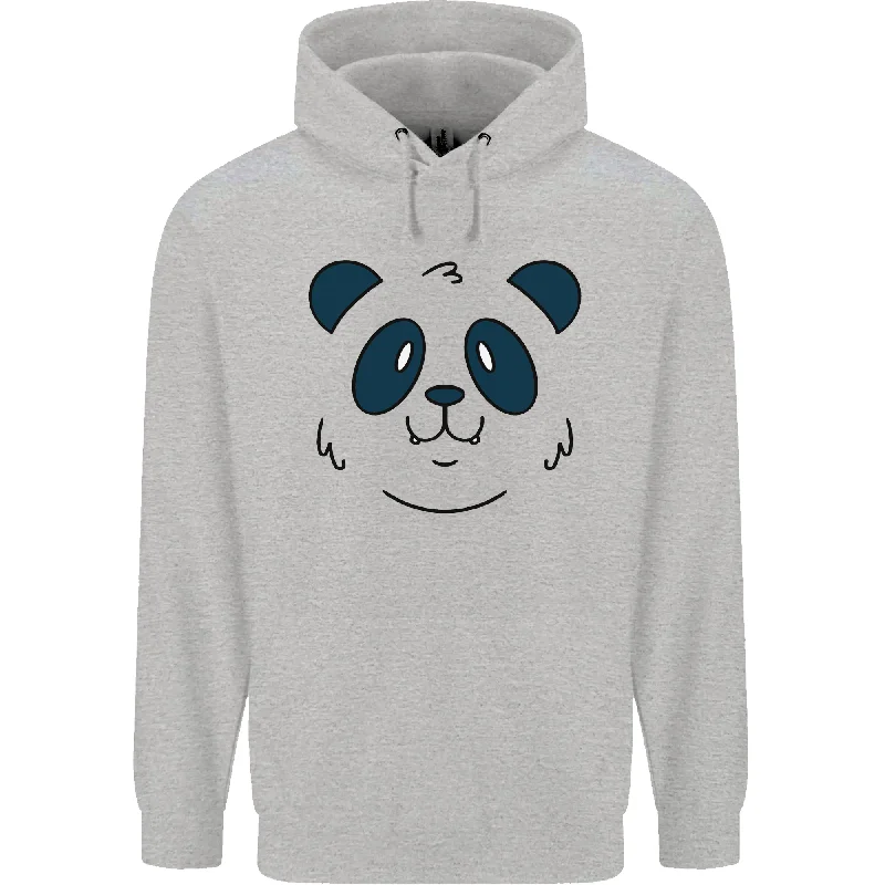 fashion hooded jacketA Cute Panda Bear Face Mens 80% Cotton Hoodie