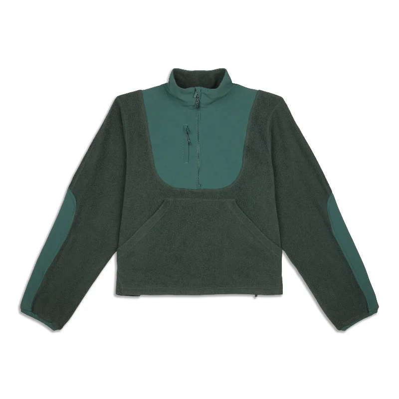 Savings Galore Fleece + Ripstop Hiking Pullover - Resale