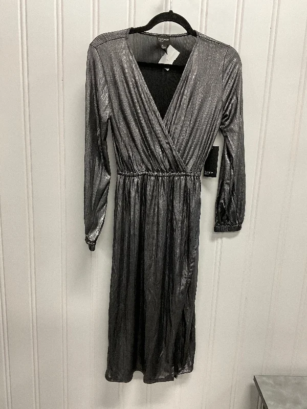 Mega Sale printed dressDress Casual Midi By Free Press In Black, Size: Xxs