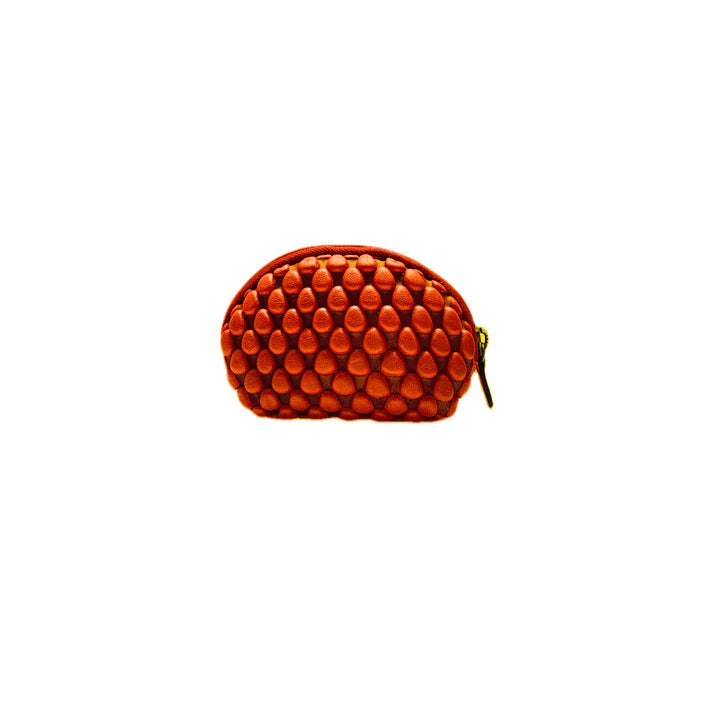 evening dressTissa Fontaneda Orange Half Moon Purse