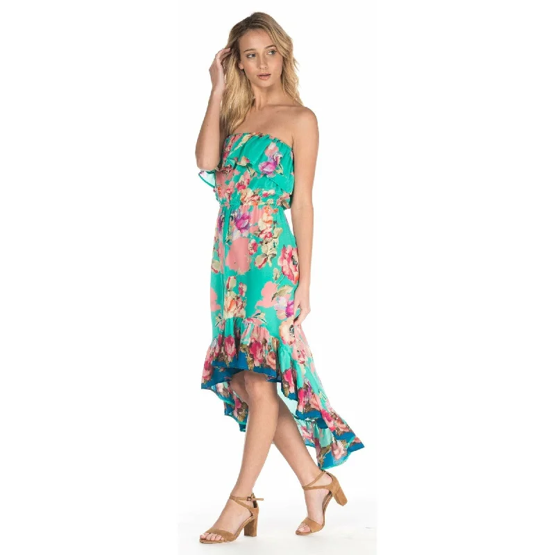 casual dressSilk Victoria Floral Dress