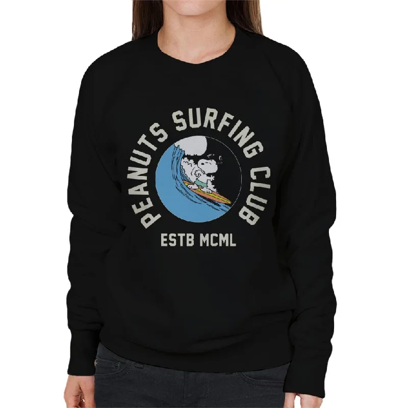 Referral Discount workout style hoodiePeanuts Surfing Club Women's Sweatshirt