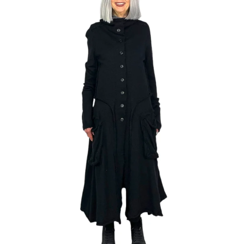 classic bomber jacketBOILED WOOL COAT