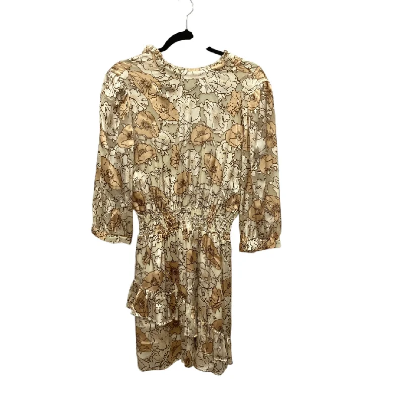 Special Price bohemian dressDress Casual Midi By Cmc In Brown, Size: S