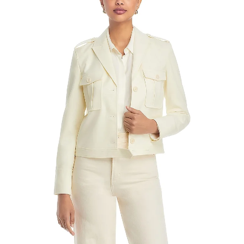 Low Prices Womens Military Short Utility Jacket