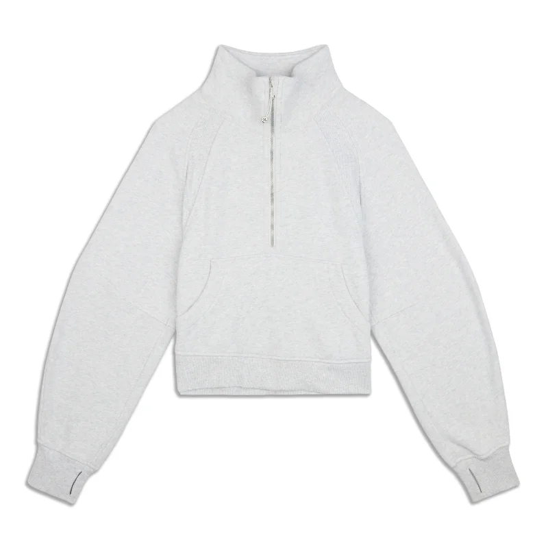 Now or Never Scuba Oversized Funnel-Neck Half Zip - Resale