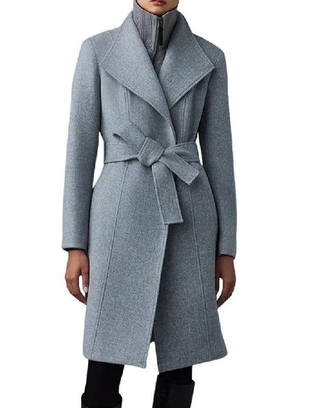 windproof jacketNorita Wool Coat - MACKAGE