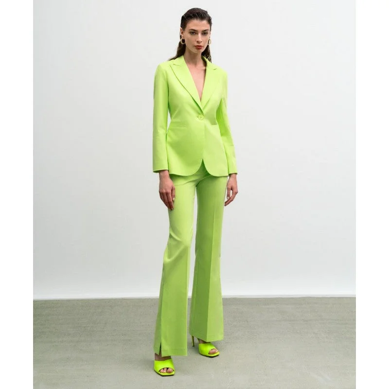 ruffle dressAccess Lime Green Longline Tailored Blazer