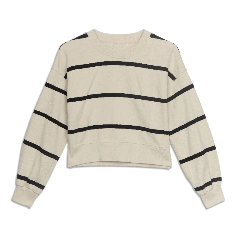 Anniversary Sale Perfectly Oversized Cropped Crew - Resale