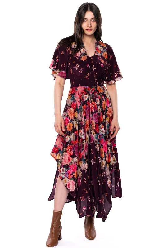 ashionable dressDaphne Sangria Dress