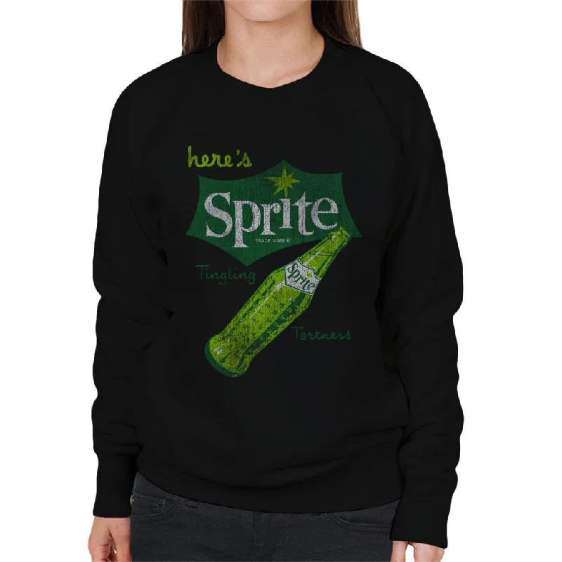 trendy gym wear hoodieHeres Sprite Tingling Tartness Retro Women's Sweatshirt