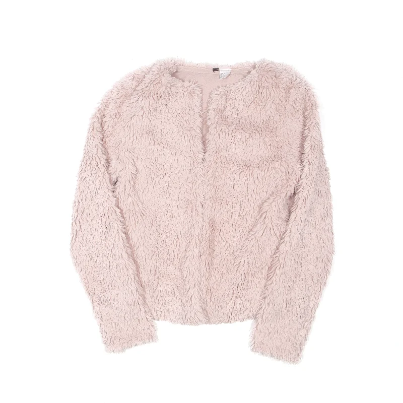Closeout contemporary trench coatFaux Fur Jacket Pink Womens XS
