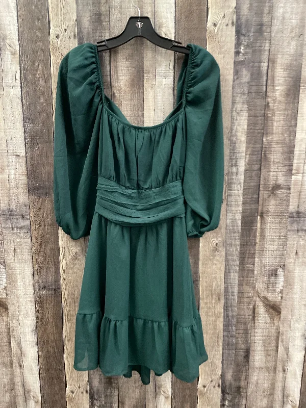 casual slip dressDress Party Short By Cme In Green, Size: L