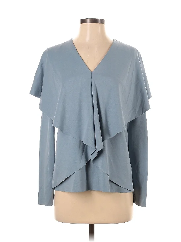 Discount Deals luxe gym hoodieLong Sleeve Blouse