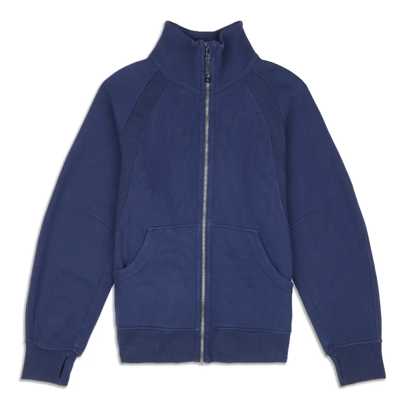Value Deals Scuba Oversized Funnel-Neck Full Zip - Resale
