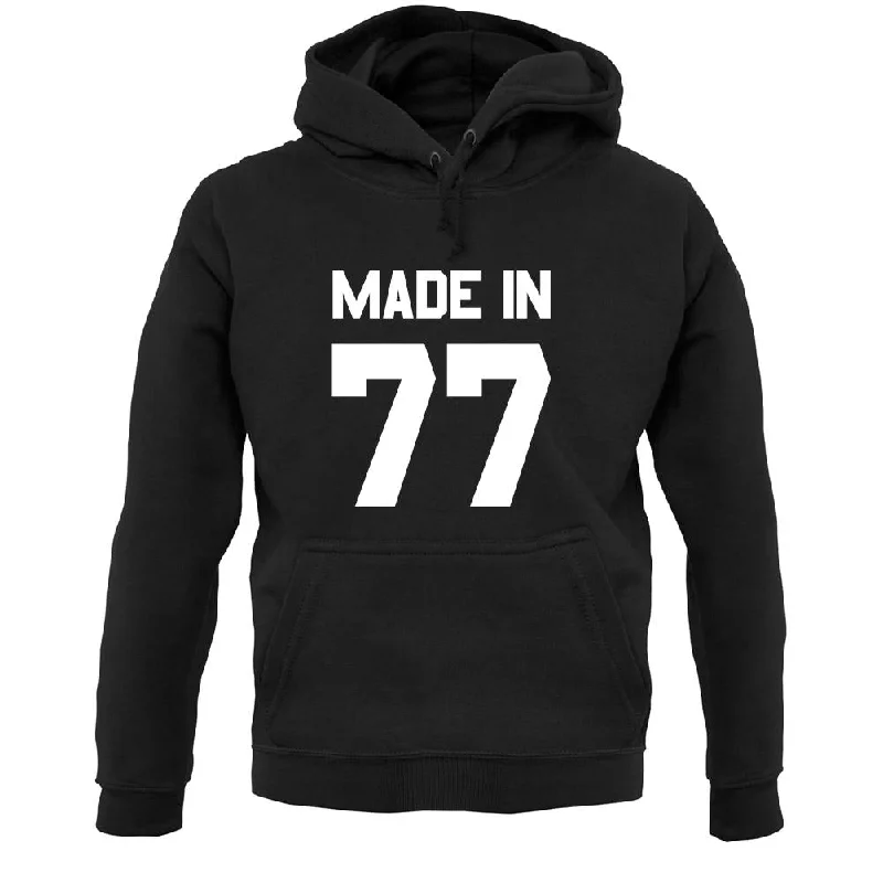 Bargain Bin stylish pullover sweatshirtMade In '77 Unisex Hoodie