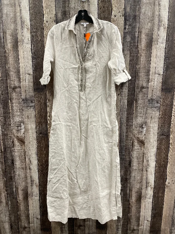 casual shift dressDress Casual Maxi By Chicos In Beige, Size: Xs