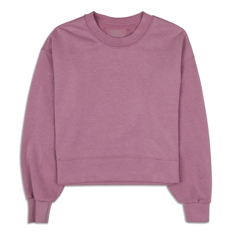 Midnight Madness Perfectly Oversized Cropped Crew - Resale