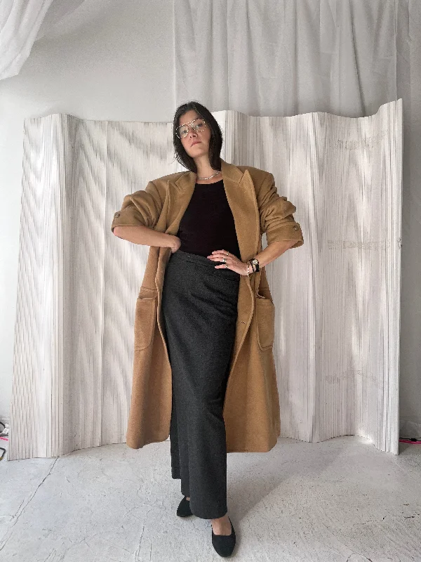 Price Drop cozy coatVintage RL double breasted camel hair coat