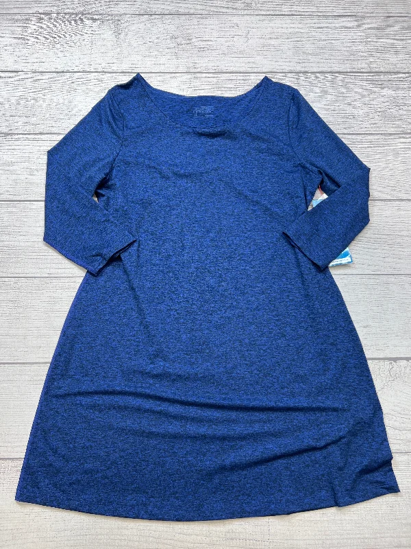 Best Deals shift dressDress Casual Midi By Patagonia In Blue, Size: Xl