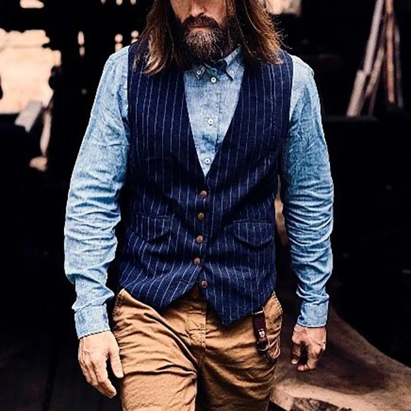 Unbeatable Prices sleek jacketFashion Men'S Single-Breasted Slim Vests