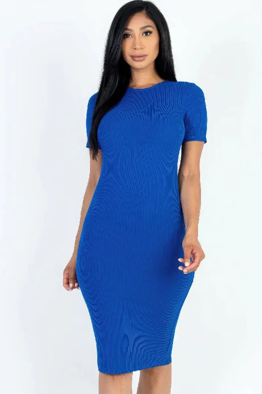 bodycon dressRibbed Bodycon Midi Dress