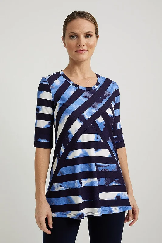 flowy dressJoseph Ribkoff Striped Top