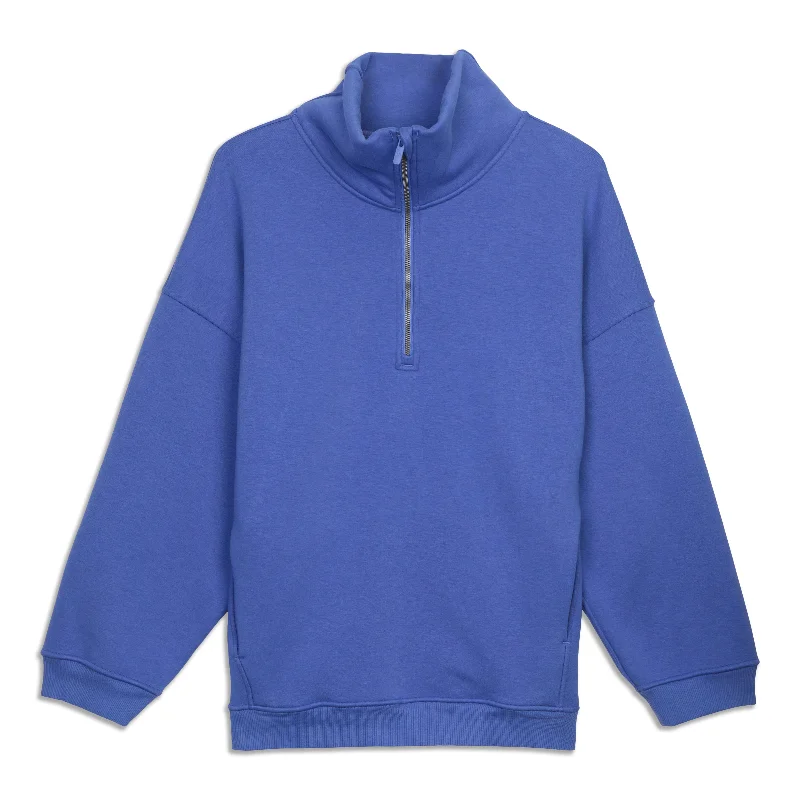 Fantastic Offers Thick Fleece Half Zip - Resale