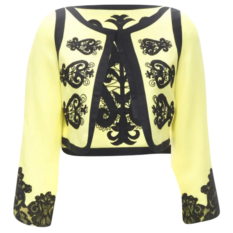 Major Savings Christian Lacroix Matador embroidery cropped jacket