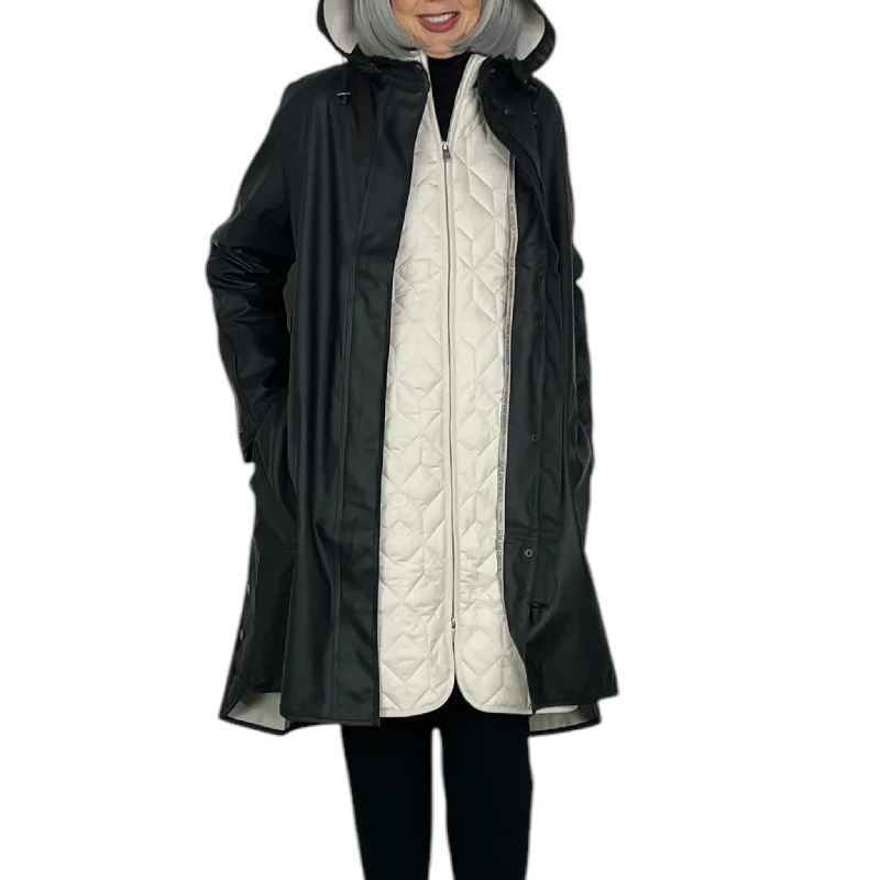 slim fit coatMATTE RAINCOAT