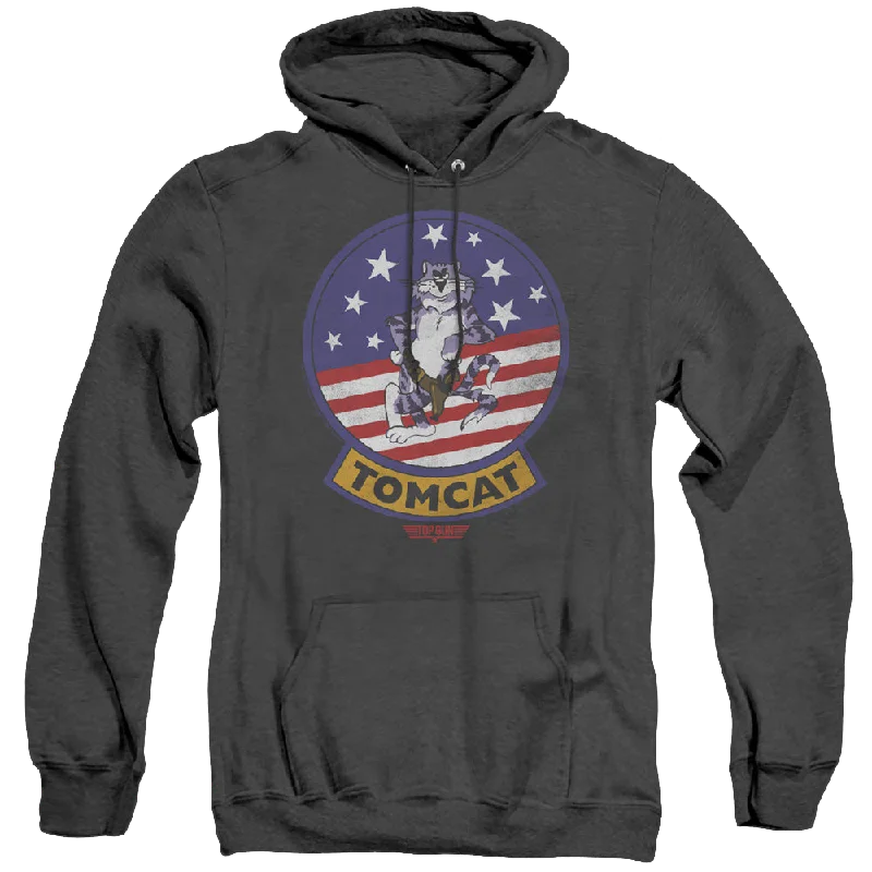 fleece-lined hoodieTop Gun Tomcat Sigil - Heather Pullover Hoodie