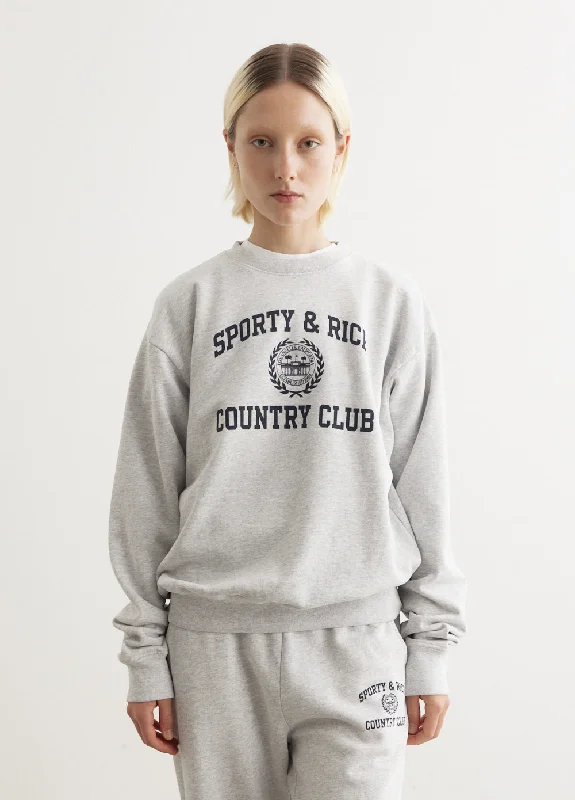 Major Savings Varsity Crest Crewneck