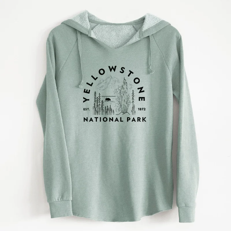 Deal Explosion soft gym hoodieYellowstone National Park - Cali Wave Hooded Sweatshirt